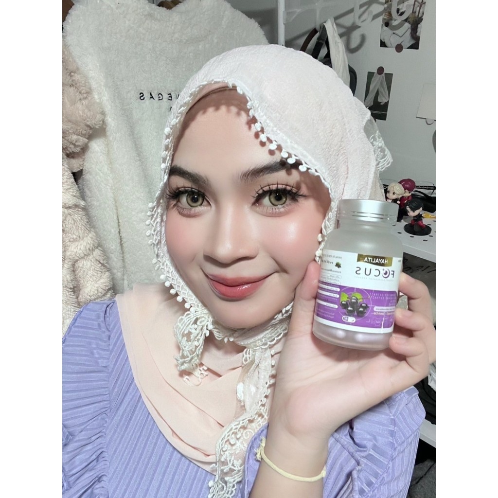 HAYALITA FOCUS ฮายาลิต้า โฟกัส วิตามินถนอมดวงตา บรรจุ 30 Cap