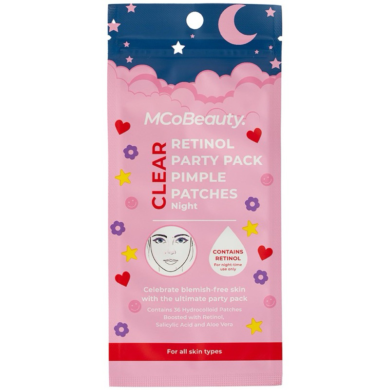 Retinol party pack Pimple patches (night) MCoBeauty 36 ชิ้น Import from Australia🇦🇺 หิ้วเองค่ะ🇦🇺