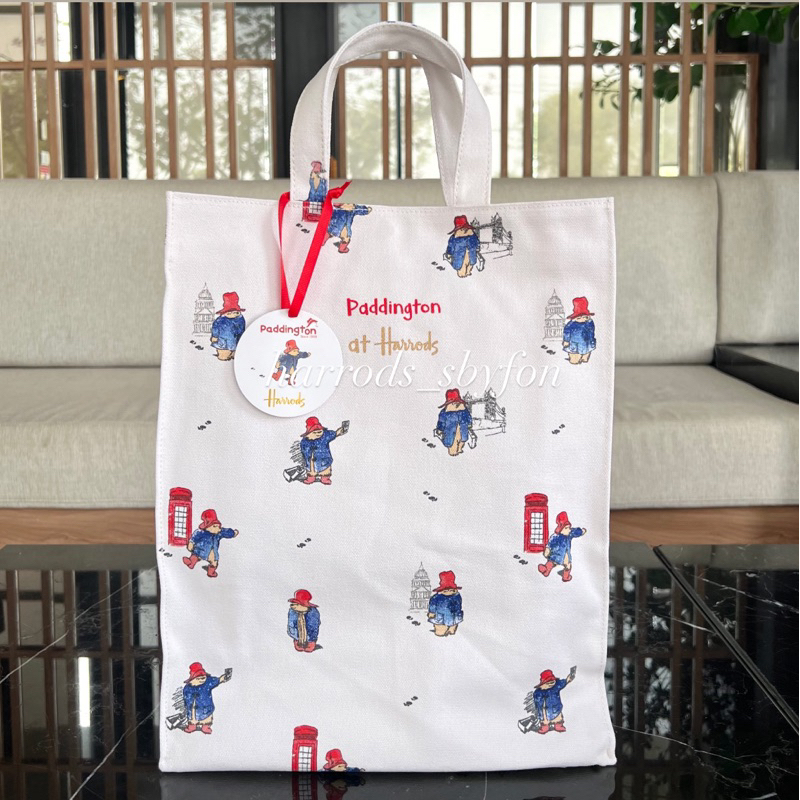 Harrods * พร้อมส่งวันที่19/5/26 * Size M Paddington 2025 ของแท้ 100% จากอังกฤษ  * ไม่รวมพวงกุญแจ * ราคา ถูกที่สุด ดีลบีเคเค