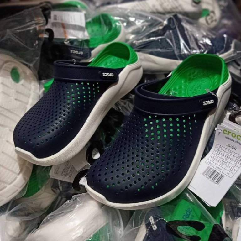 รองเท้าเเตะ Crocs size M4 - M11 (36-46) Crocs Lite Ride💯🔥 ผลิตจากยางอย่างดีนิ่มเบาไม่ลื่น พร้อมส่ง