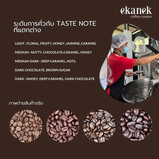 เมล็ดกาแฟคั่วสด Arabica เกรด A หอมชัด นุ่ม สู้นมดี ดื่มดำอร่อย 500g ร้านกาแฟใช้