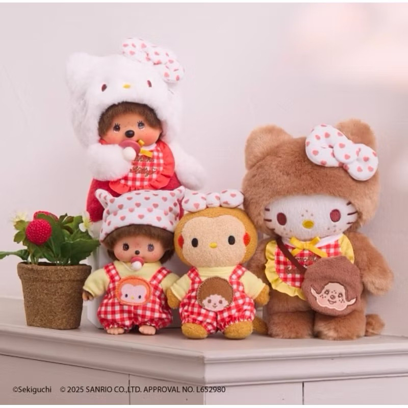 [พร้อมส่ง/ส่งด่วน]  monchhichi ของแท้ 🇯🇵🎌