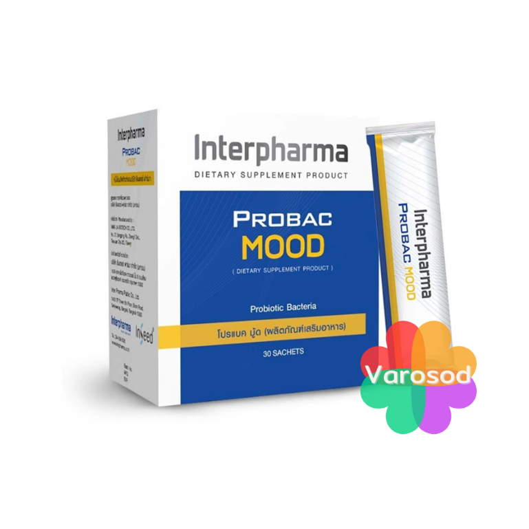 Interpharma Probac Mood โปรแบค มู้ด 30 ซอง