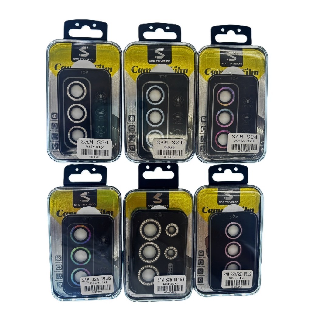 SND to vision Camera ฟิล์มกระจกครอบกล้องสำหรับ Samsung