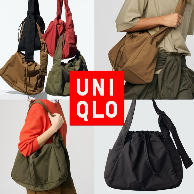 กระเป๋าสะพายข้าง Uniqlo C รุ่นใหม่ 2025 Soft Puffy จุของเยอะมาก