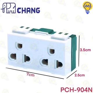 Chang ปลั๊กกราวด์ เดี่ยว/คู่ แบบเสียบ รุ่น PCH-900N PCH-903N PCH-904N