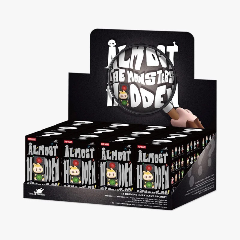 พร้อมส่งในไทย 💌 labubu the monster almost hidden figure