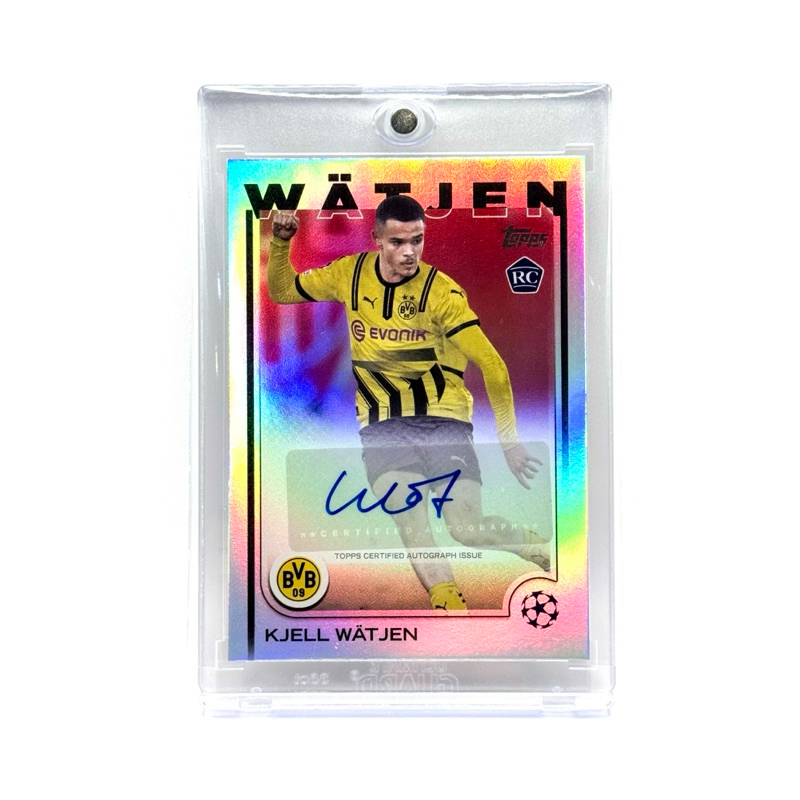 Topps UCC 24/25 Kjell Wätjen Borussia Dortmund Base Autograph