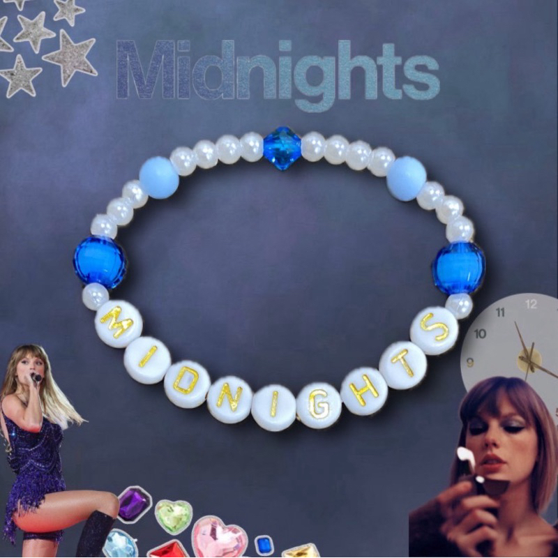 Ep.4 กำไลลูกปัด สร้อยข้อมือลูกปัด Friendship Bracelet x Midnights Taylor Swift🕰️