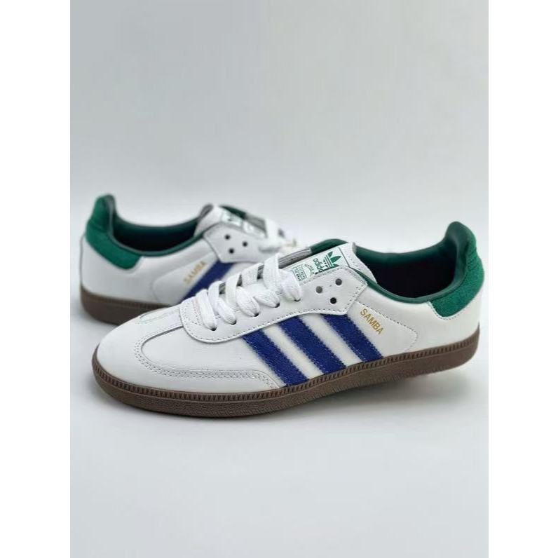 Adidas originals Samba OG รองเท้าผ้าใบลำลองที่ทันสมัยและเรียบง่าย IH4882XQ
