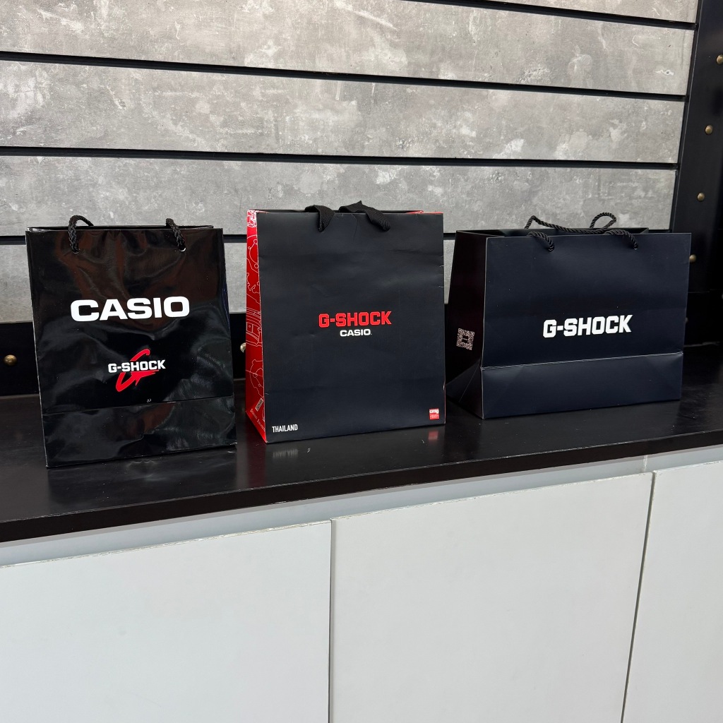 ถุงกระดาษ  CASIO G-SHOCK ของแท้ ถุงนาฬิกา ถุง G-SHOCK