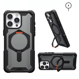 UAG Plasma Case เคส ชาร์จได้ สำหรับ iPhone 12 13 14 PRO 15 16 Pro max 16PROMAX เคสกันกระแทก ตั้งได้ เคสใส แม่เหล็ก