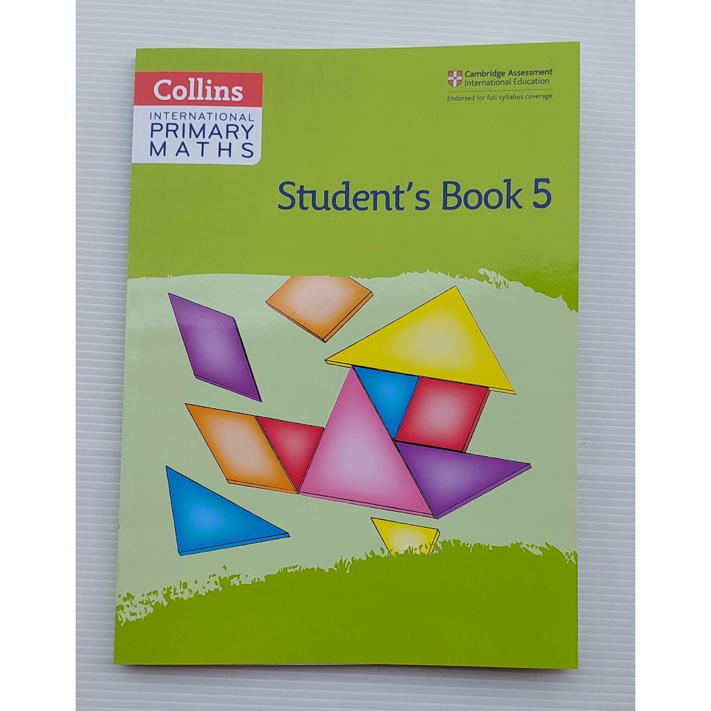หนังสือ แบบเรียน คณิตศาสตร์5 Collins INTERNATIONAL PRIMARY MATHS Student's Book5 113Page