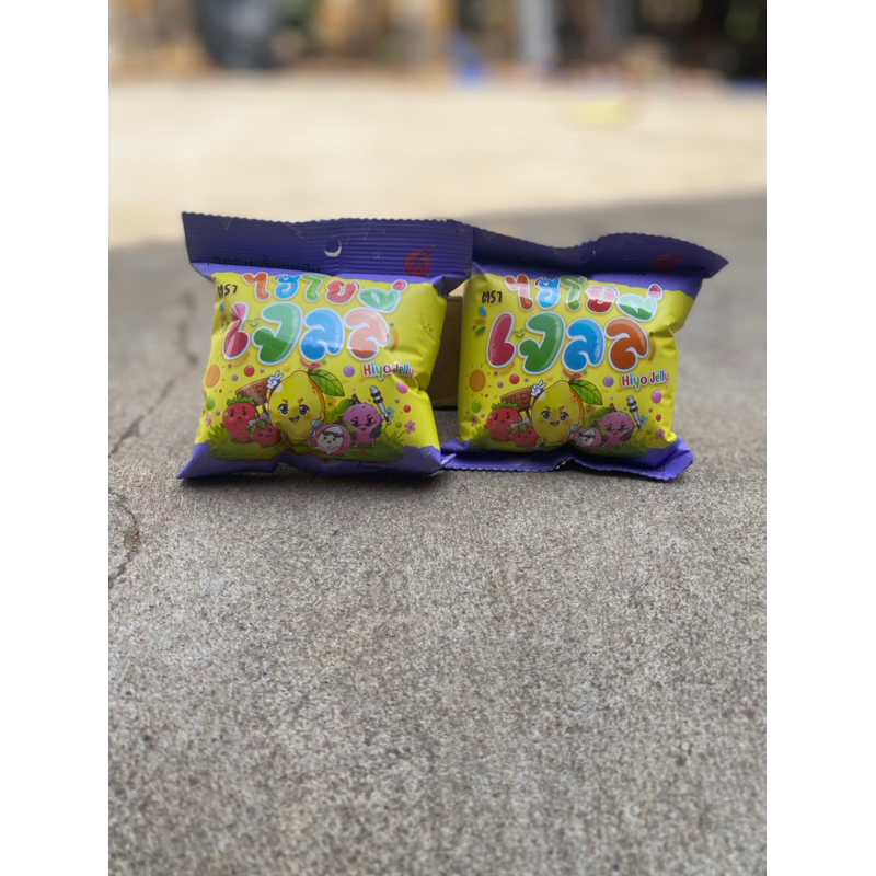 Hiyo jelly ( ไฮโย เจลลี่ )รสสตรอว์เบอร์รี่ รสลิ้นจี่ รสเลม่อน จำนวน 2 ซอง