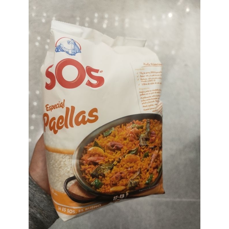 Sos Espencial Paella 1kg.ข้าวผัดสเปน 1 กิโลกรัม