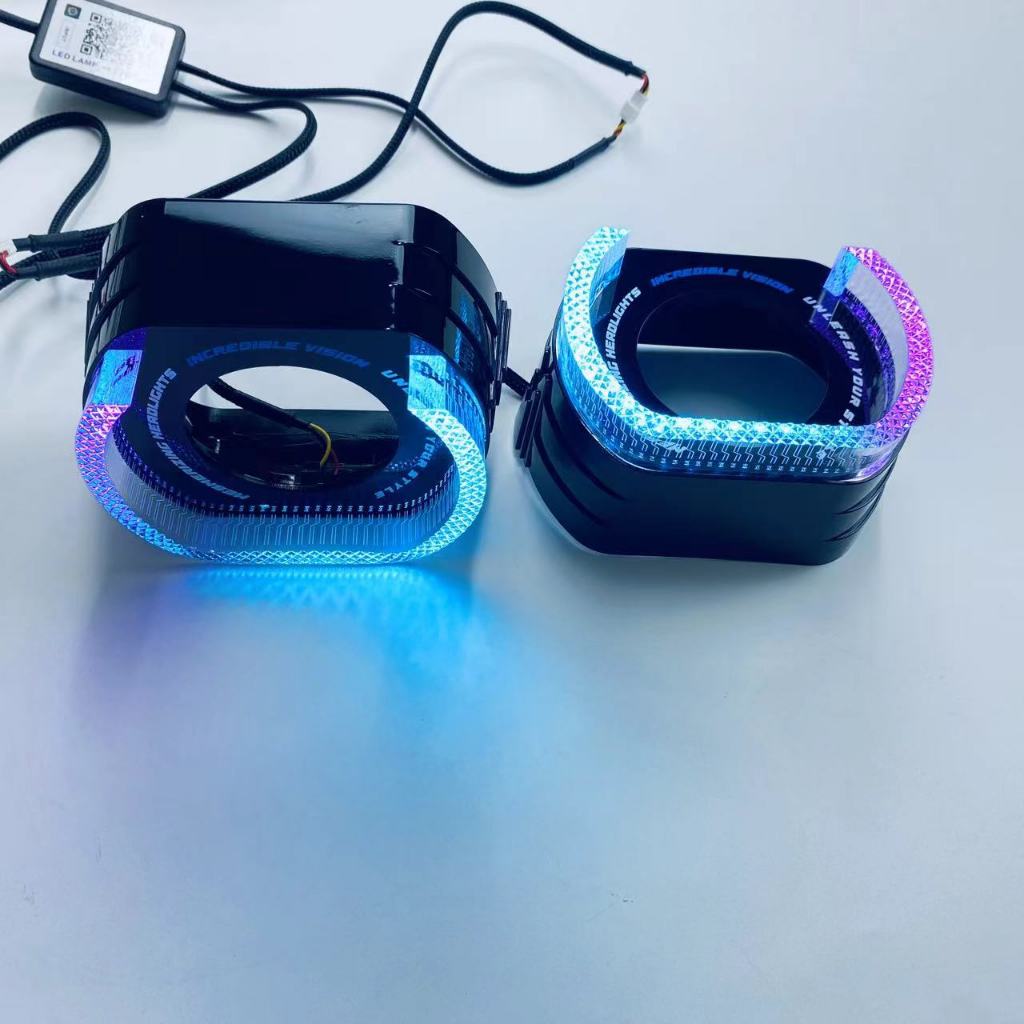 ฝาครอบโปรเจคเตอร์ Bi LED 3 นิ้ว-- BM RGB 5D แบบ U