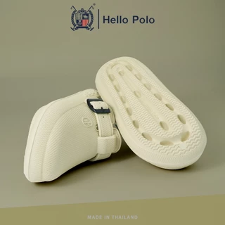 Hello Polo รองเท้าเปิดส้น รองเท้าแฟชั่น รองเท้าแตะฤดูร้อน UNISEX เบาสบาย พื้นนุ่มมาก กันลื่น เหมาะกับฤดูร้อน HP8047