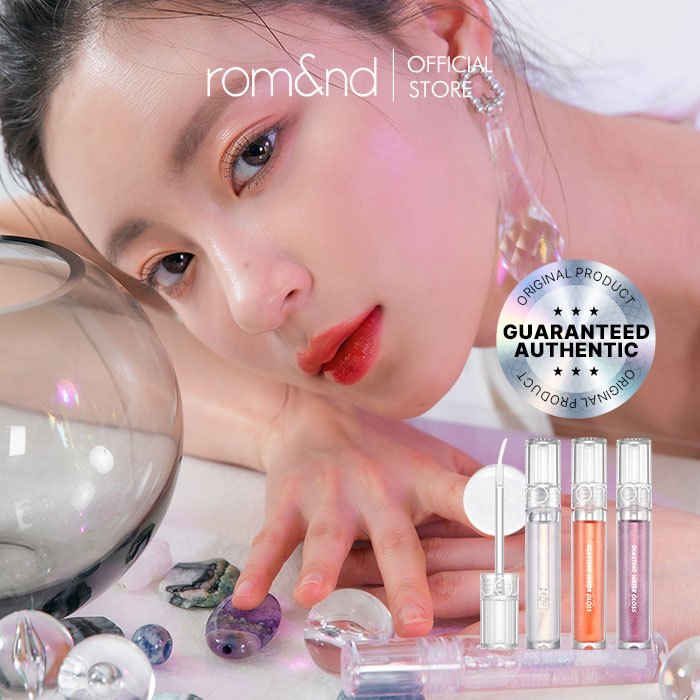 [rom&nd official] rom&nd Glasting Water Gloss 4.3g 2 Colors