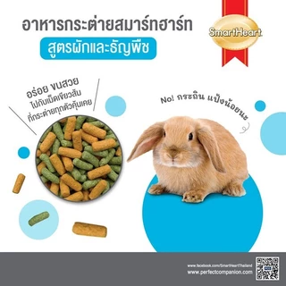 สมาร์ทฮาร์ท อาหารกระต่าย (ผัก-ธัญพืช) 7กิโลกรัม