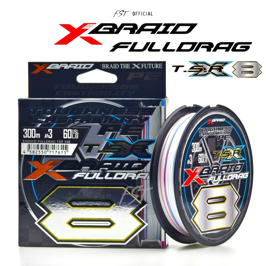 สาย PE YGK X-Braid Upgrade X8 FULLDRAG TSR