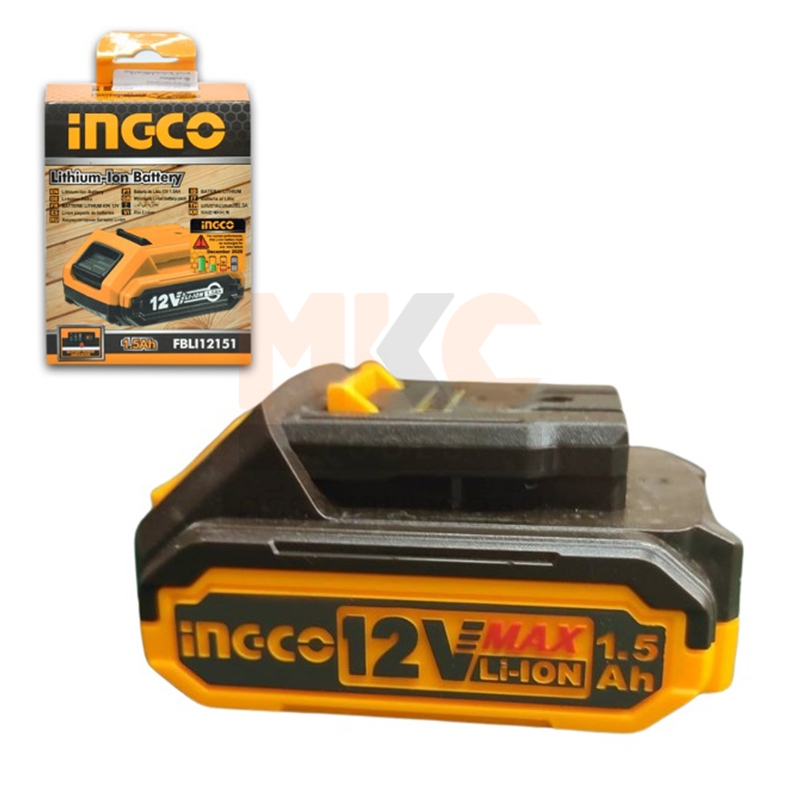 INGCO แบตเตอรี่ 12V 1.5Ah FBLI12151