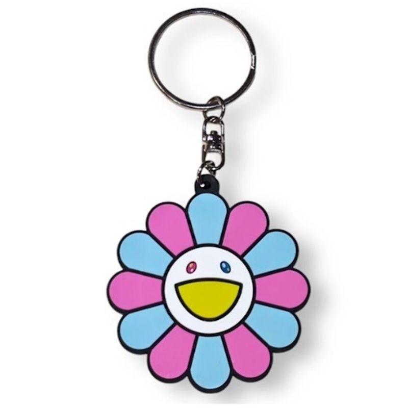 NEW !!!TAKASHI MURAKAMI - FLOWER RUBBER KEYRING