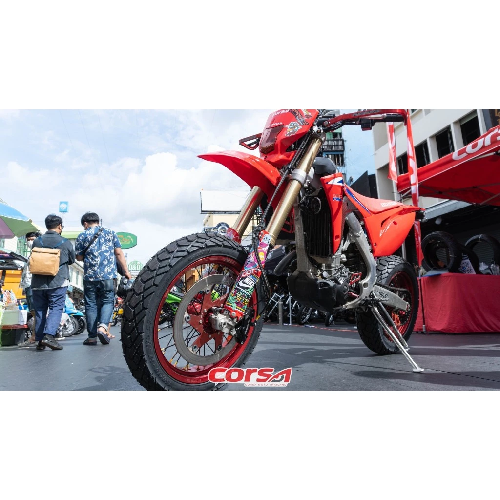 ยาง Corsa Platinum Cross-S ยางกึ่งวิบาก ขอบ 13 14 17 19 สำหรับ CB500X / NX / ADV160 thumbnail 9