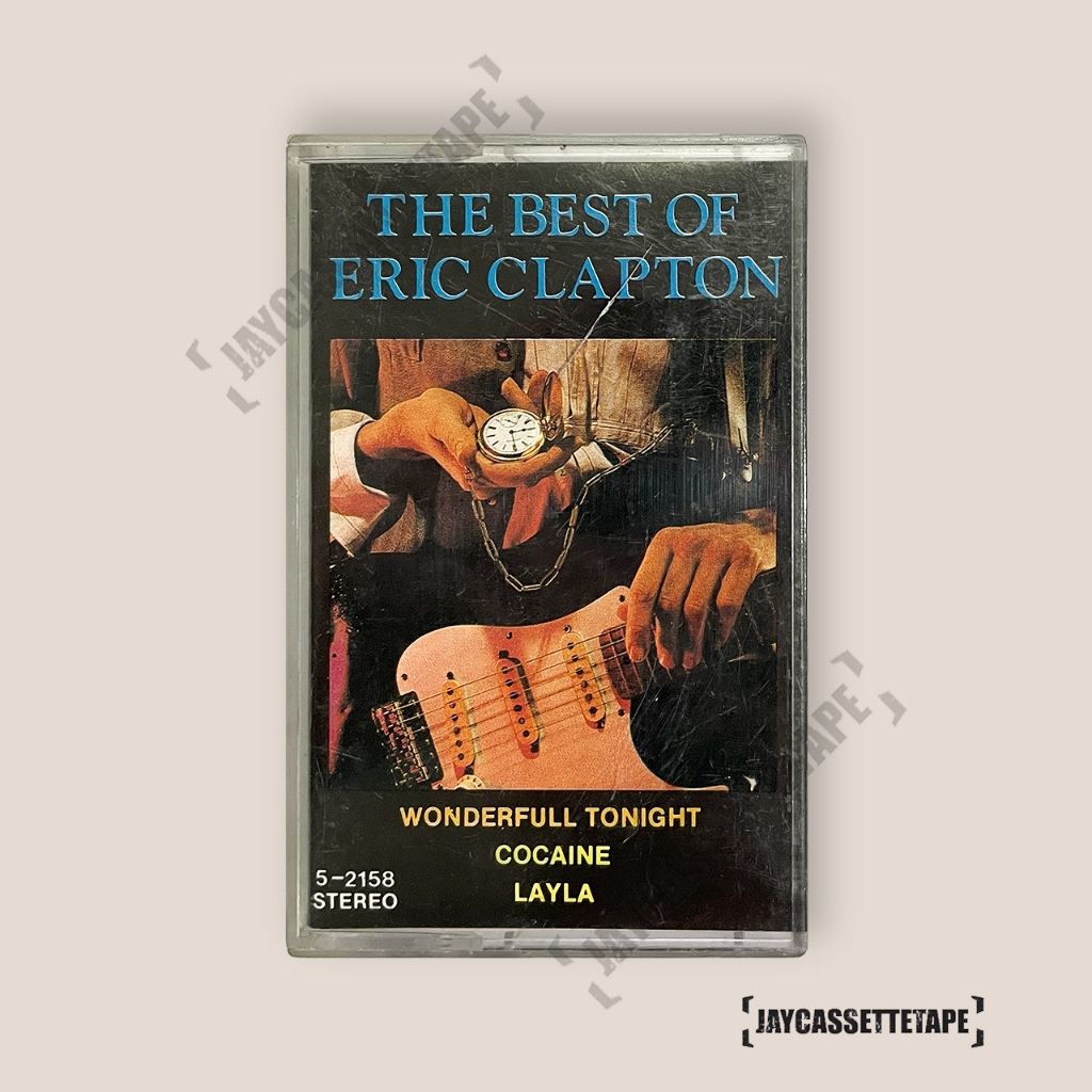 Eric Clapton อัลบั้ม The Best Of Eric Clapton เทปเพลง เทปคาสเซ็ท Cassette Tape