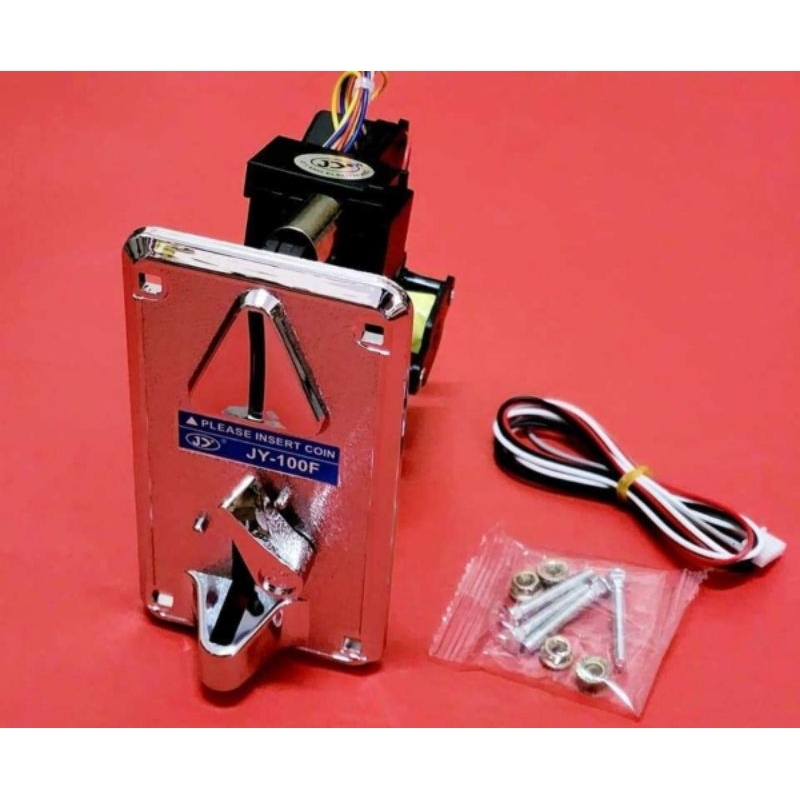 เครื่องหยอดเหรียญ สล็อตหยอดเหรียญ เครื่องซักผ้า รุ่น JY-100F