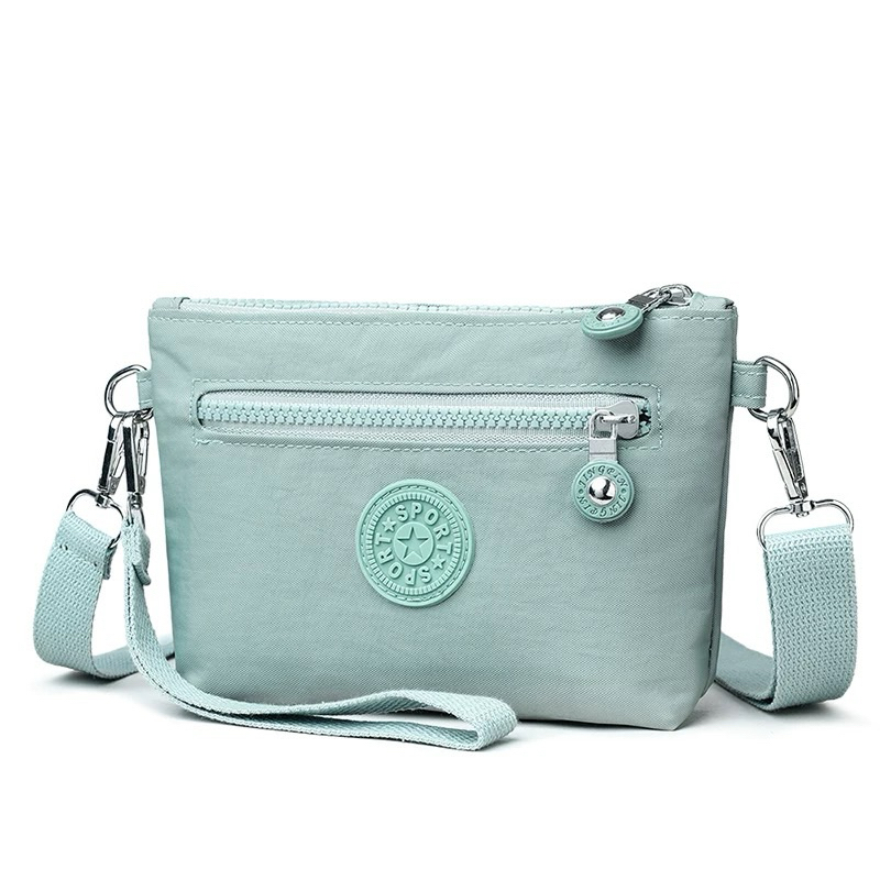 กระเป๋าสะพายข้างติดตัวใส่มือถือได้คล้องมือได้ ดีไซน์สวย เนื้อผ้ากันละอองน้ำ พกพาสะดวก กันฝุ่น(GC-102)