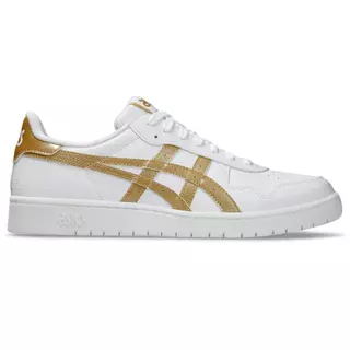 ASICS : 1203A564.103 JAPAN S UNISEX SPORTSTYLE ชายหญิง รองเท้าแฟชั่น ของแท้ WHITE/PURE GOLD
