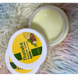 ครีมทานาคาพม่า50กรัม(1กระปุก)ของแท้100%