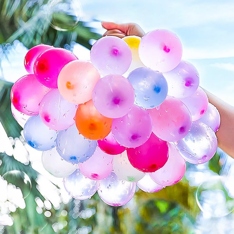 ยกโหล6ห่อ ลูกโป่งน้ำ มาพร้อมหัวต่อก็อกน้ำ Water Balloons ของเล่นเด็ก ของเล่นกลางแจ้ง เกมส์ครอบครัว เกมส์ปาร์ตี้ - รูปที่ 6