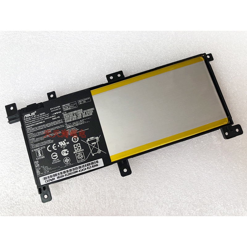 ✨Asus Battery Notebook แบตเตอรี่โน๊ตบุ๊ก Asus VivoBook X556 K556 K556U C21N1509 ของแท้
