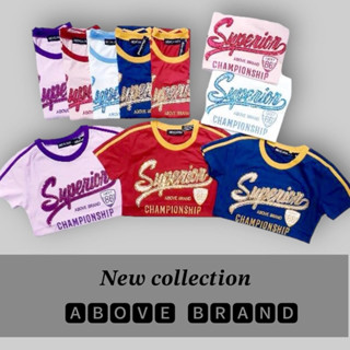 เสื้อยืด AboveBrand พร้อมจัดส่ง มี 4 สี ( S,M )
