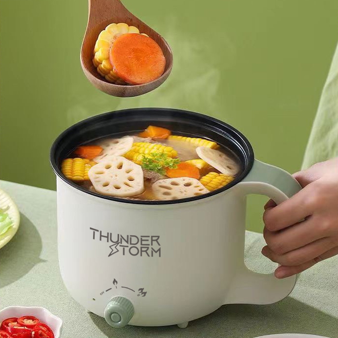 หม้อไฟฟ้าอเนกประสงค์  สำหรับใช้ในครัวเรือน รุ่น TS-30P หม้อหุงข้าวไฟฟ้าขนาดเล็ก