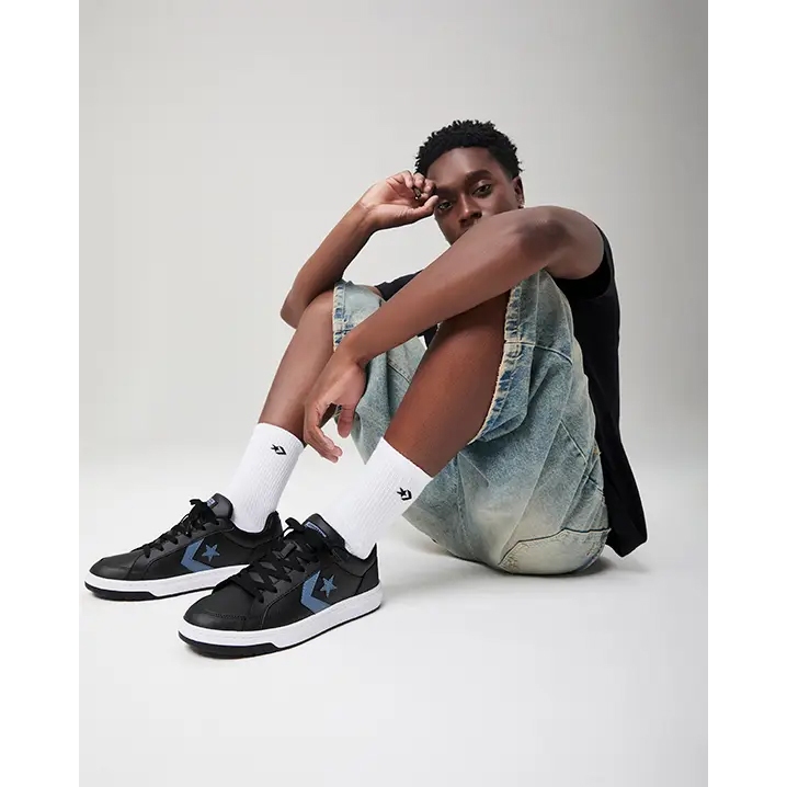 Converse คอนเวิร์ส รองเท้าผ้าใบ รองเท้าแฟชั่น UX Pro Blaze V2 OX A10506CM_S5BKBL (2500)