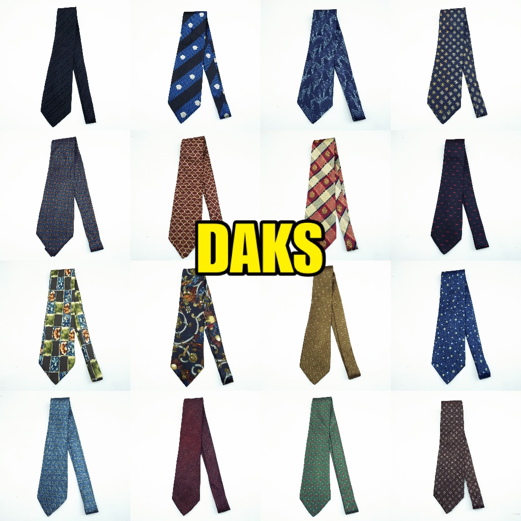 เนคไท DAKS Necktie DAKS – เนคไทแบรนด์เนม Luxury Necktie เนคไทมือสอง