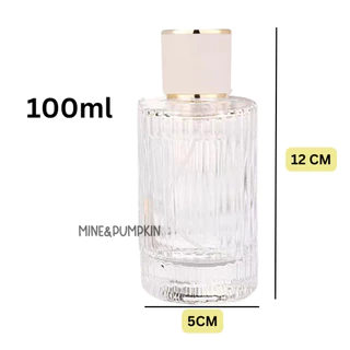 【M&P】ขวดแก้วเปล่า หัวสเปรย์ (โคเอ้) ขนาด 30 / 50 / 100 ml