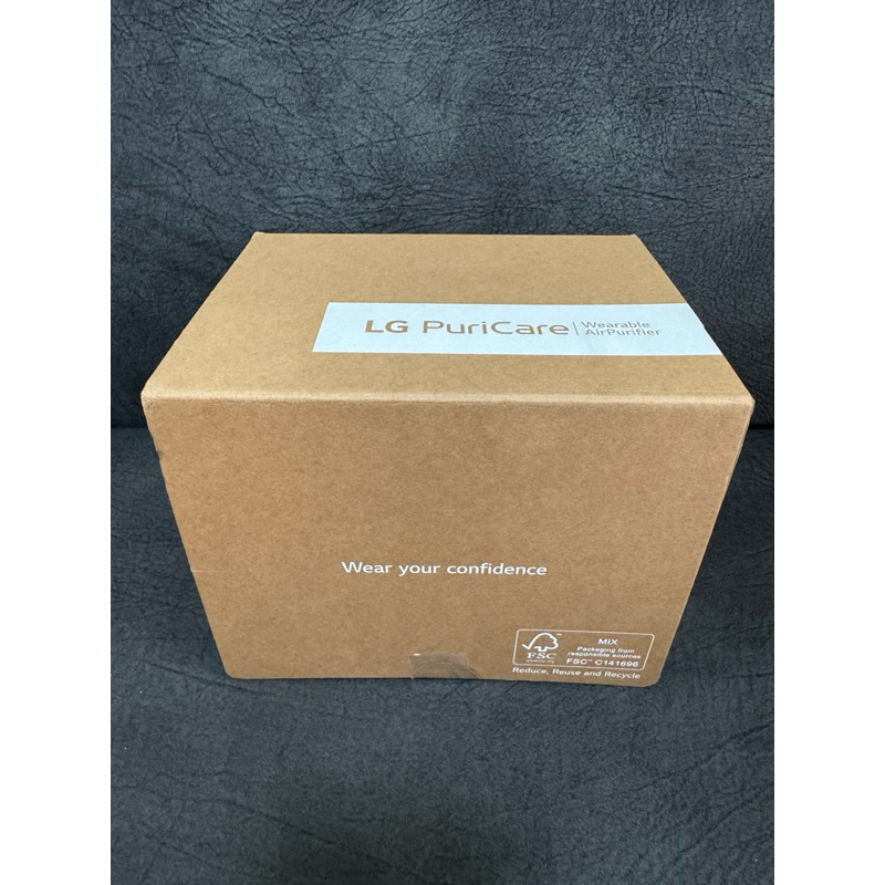 Mask LG Puricare หน้ากากฟอกอากาศ สีดำ