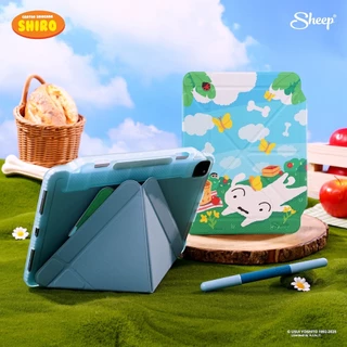 [People Shiro] Shiro Collection เคสสำหรับไอแพด Peopleเคสเก็บปลอกปากกา ฟรีปลอกปากกา เคสกันงอกันกระแทก ลายชิโร่ ลิขสิทธิ์