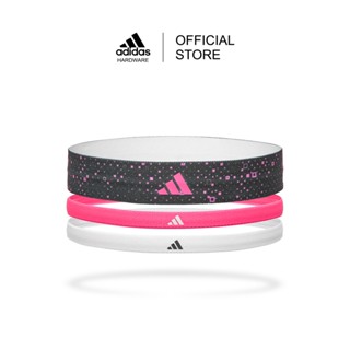 adidas ที่คาดผม (กราฟิก) สีชมพู, สีขาว, สีดำ / Hairbands (Gr…