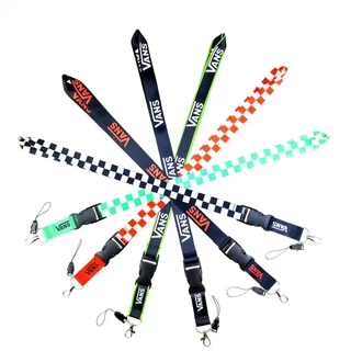 Vans lanyards สายคล้องคอแฟชั่นที่ถอดออกได้สำหรับผู้ถือแท็กหมายเลขโทรศัพท์มือถือกล้อง Airpods
