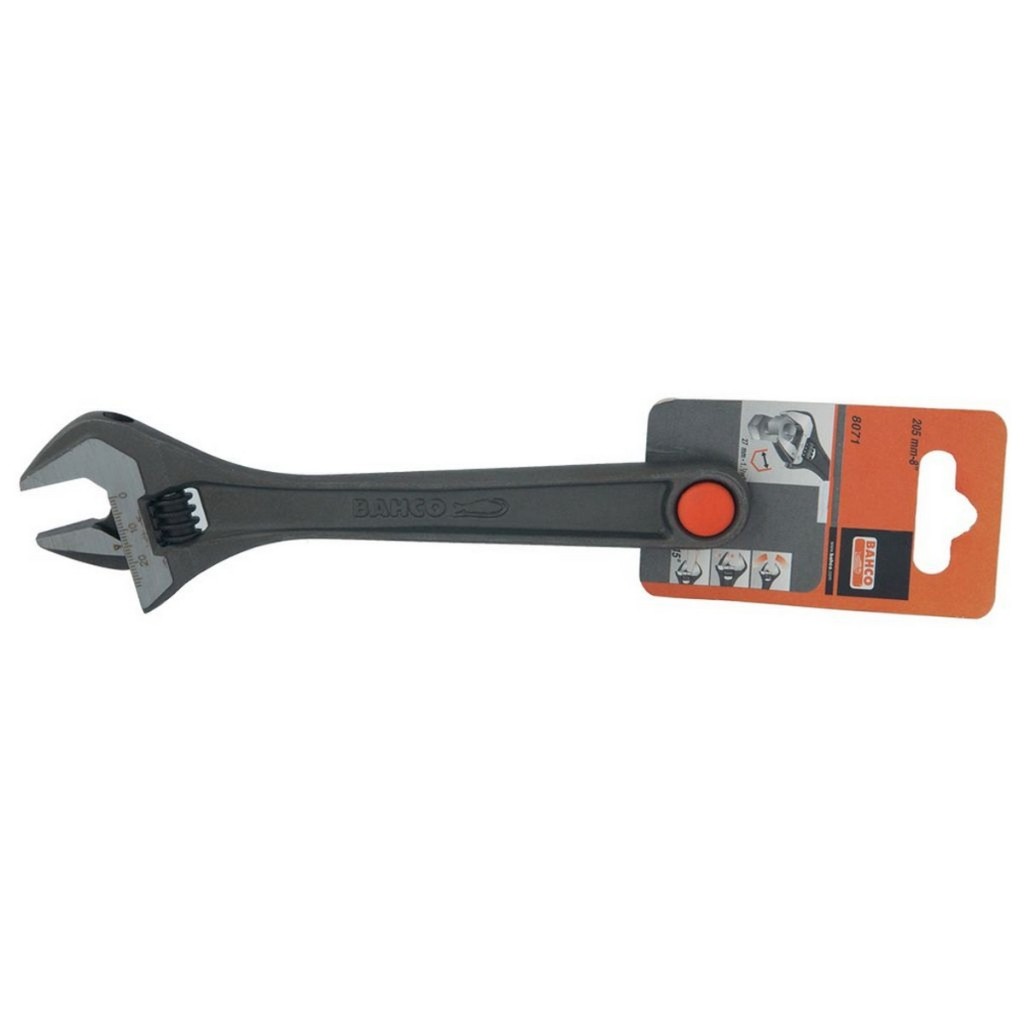 BAHCO ประแจเลื่อน ; 8071 : 8"