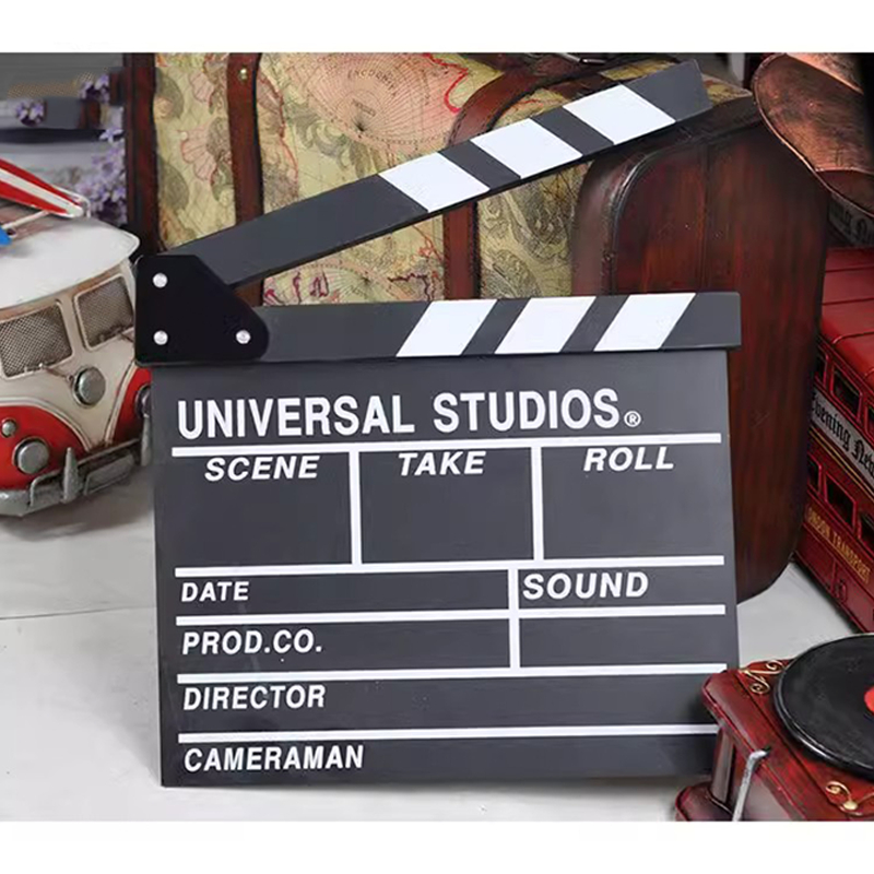 กระดานสเลทคัทฉากภาพยนตร์ ขนาด 30x27 cm./20x20cm กระดานสเลทสำหรับถ่ายหนังภาพยนตร์