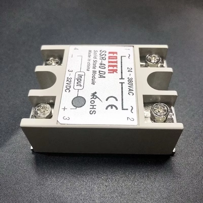 SSR-40 DA (Solid State Relay) โซลิสเตท รีเลย์ DC 3-32V AC 24-380V มีของในไทยพร้อมส่งทันที !!!! L286