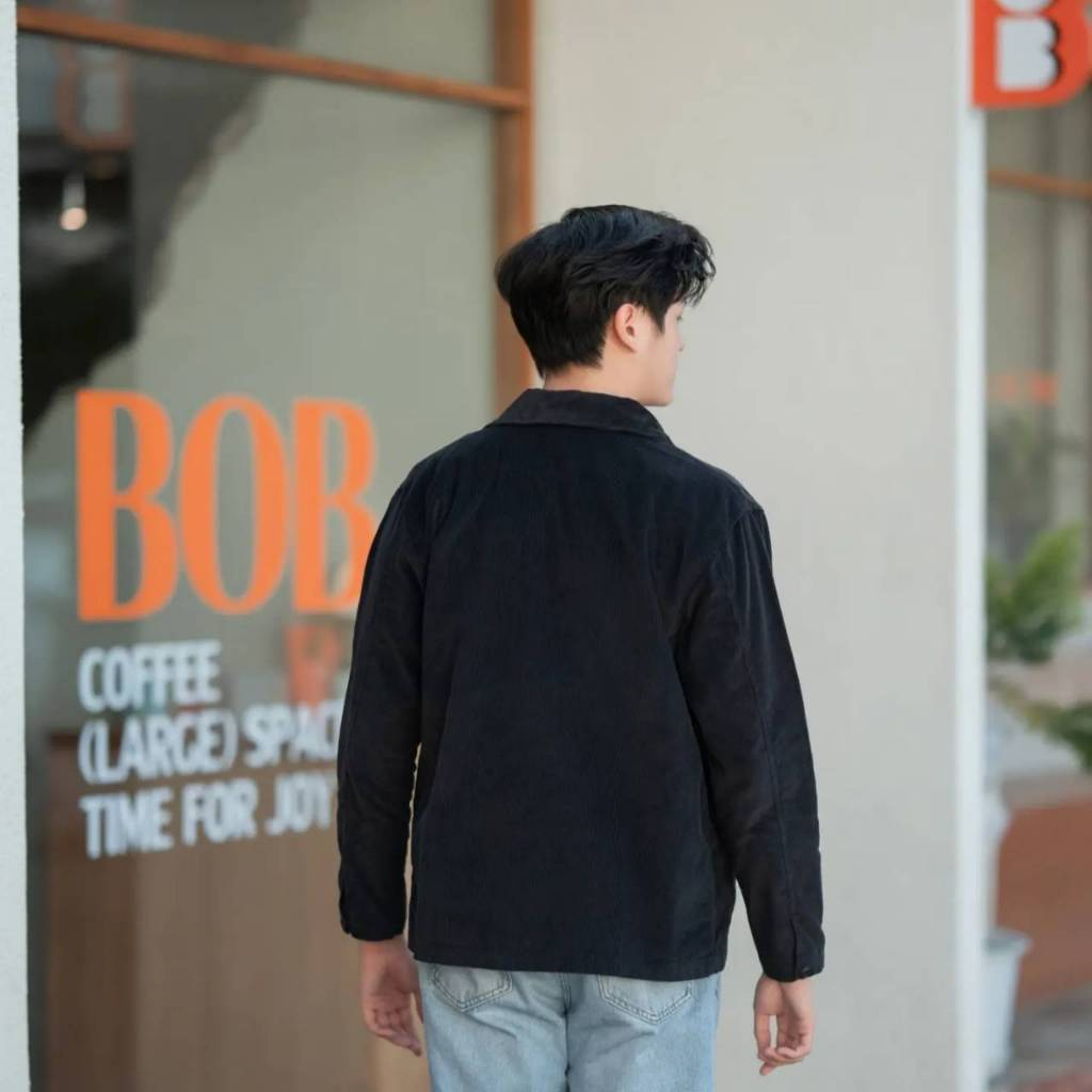 Prosaic Corduroy Jacket เสื้อแจ็คเก็ต”ผ้าลูกฟูกคอตตอล” ผ้านุ่ม ไม่หนามาก ใครมีแผนเที่ยวต้องรีบจัดค่ะ ราคา ถูกที่สุด ดีลบีเคเค แกลเลอรีภาพที่ 6
