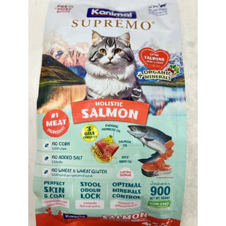 Kanimal Supremo อาหารเม็ดแมว คานิมอล เกรดพรีเมียม ขนาด 800g - 1 kg