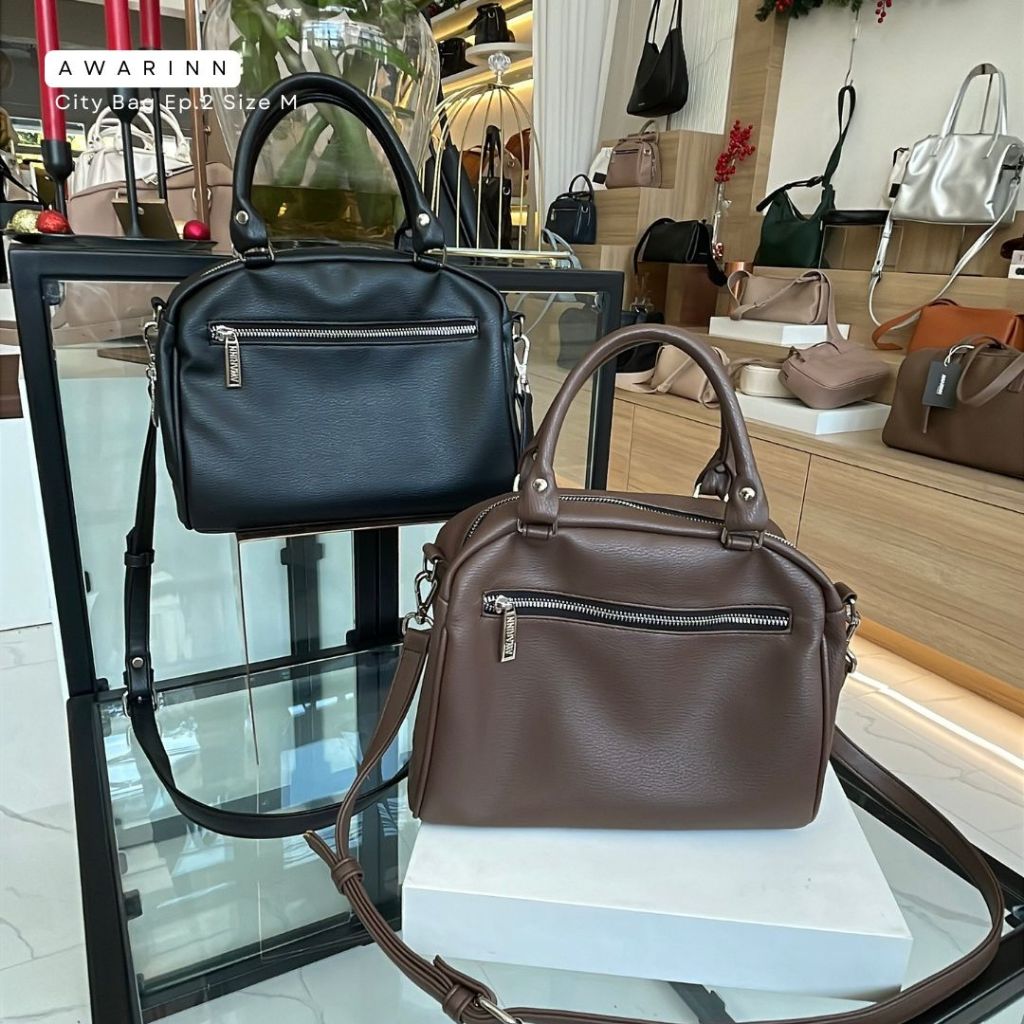 AWARINN กระเป๋าสะพายข้าง City bag Ep.2 / Size M  กระเป๋าทนทาน กันน้ำ เบา ไม่ต้องเปลี่ยนบ่อย - รูปที่ 5
