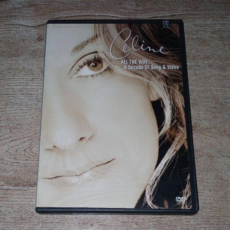 Celine Dion ดีวีดี DVD Album All The Way... A Decade Of Song & Video US Edition / Not CD ไม่ใช่ ซีดี